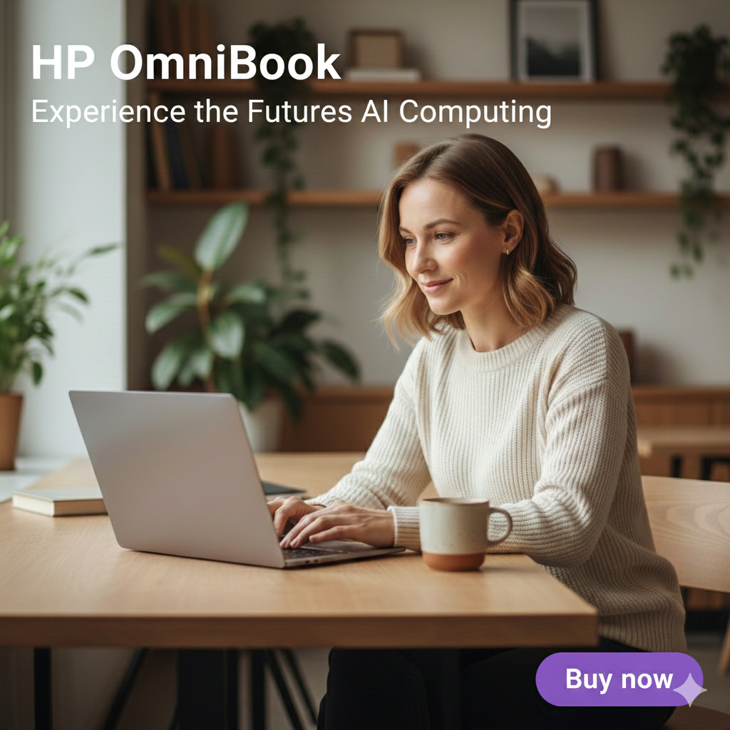 HP OmniBook AI laptop