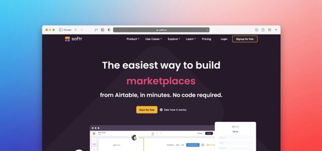 No-Code Web App Builders